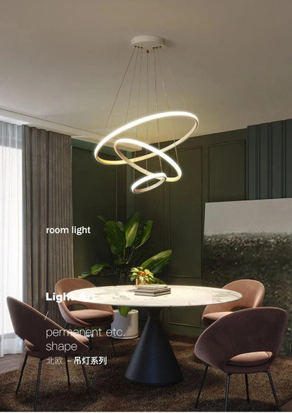 Modern Nordic LED Pendant Light for Dining Room