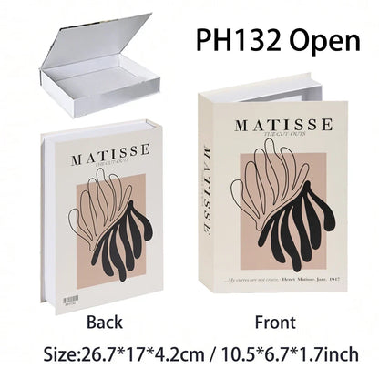 Luxury Fake Book Storage Box