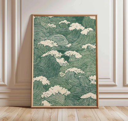Japanese Animal Canvas Wall Art