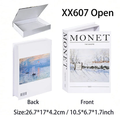 Luxury Fake Book Storage Box