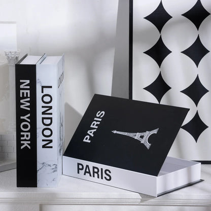 Luxury Fake Book Storage Box