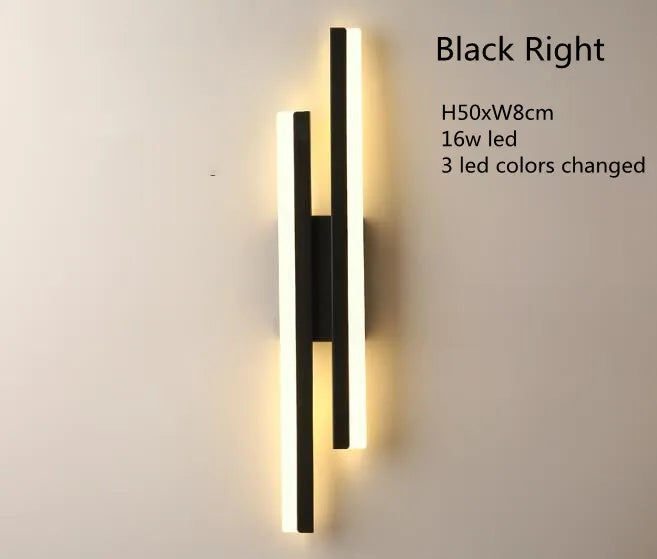 LED Copper Pipe Wall Lamp