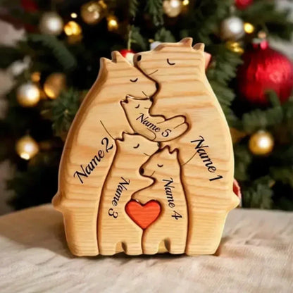 Personalized Wooden Family Puzzle