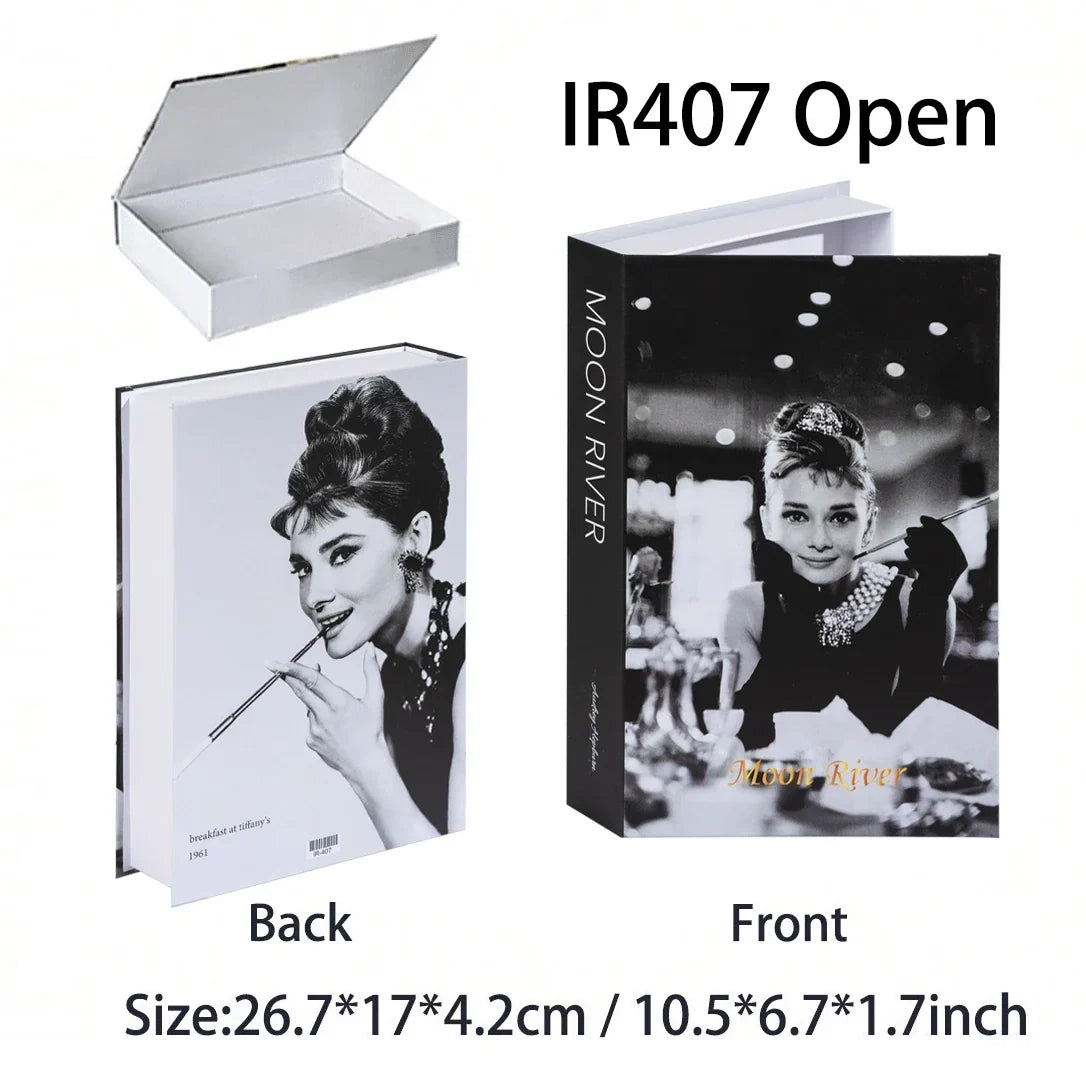 Luxury Fake Book Storage Box