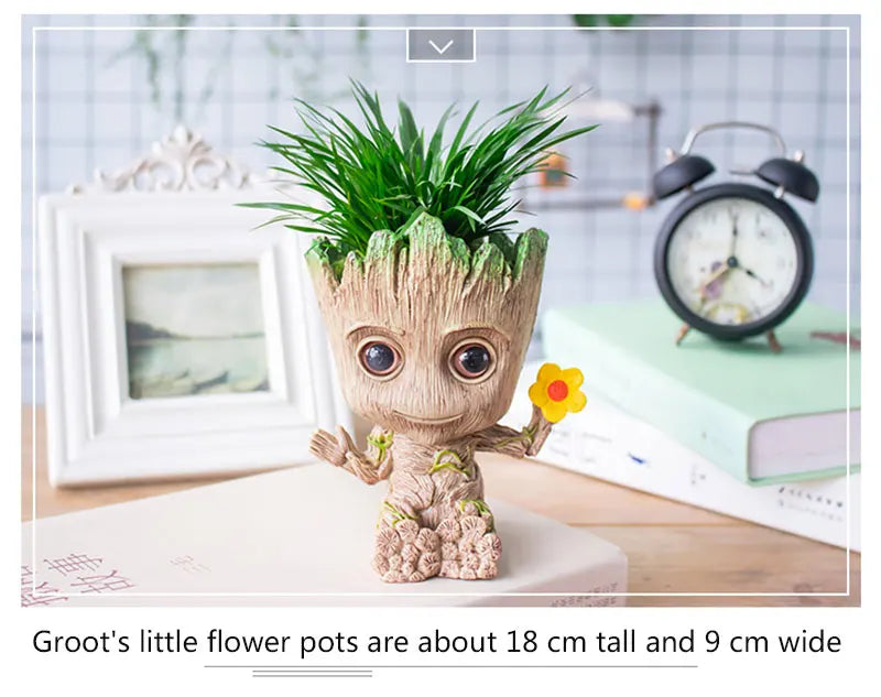 Mini Groot Figurine Decor