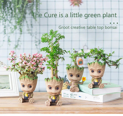 Mini Groot Figurine Decor